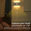 Axyaa Motion Sensor Rechargeable LED Night Light for Bedroom and Cabinet