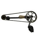 Axyaa Gear Chain Water Pipe Wall Lamp Vintage E27 Edison Sconce