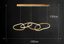 Axyaa Modern LED Pendant Chandelier for Living Room and Dining Room