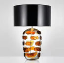 Axyaa Nordic Glaze Table Lamp LED Light Living Room Bedroom Study Hotel