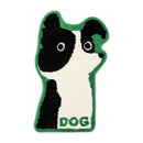 Axyaa Cartoon Plush Dresser Mat: Soft Bedroom Rug for Girls, Ideal Gift