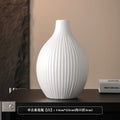 Axyaa Ceramic Threaded Vases for Table Decor & Flower Arrangements