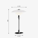 Axyaa Bauhaus Romantic LED Table Lamp, Modern Nordic Design for Home Décor