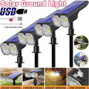 Axyaa Solar Color Changing Spotlight