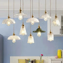 Axyaa Glass Chandelier Pendant Lights - Nordic Style Hanging Lighting for Home and Commercial Spaces