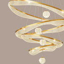 Axyaa Modern Ceiling Chandelier for Dining Room Pendant Light Fixture Living Room Lamps
