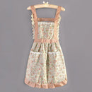 Axyaa Floral Kitchen Apron with Pocket - Sleeveless & Breathable