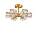 Axyaa Light Luxury Crystal Chandelier for Elegant Indoor Decor