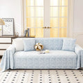 Axyaa Taro You Jacquard Sofa Cover: Universal, Stain-Proof & Durable