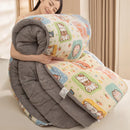 Axyaa Plush Cartoon Bear Blanket: Soft Warm Queen Comforter, Fluffy Fleece Winter Bedding