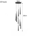 Axyaa Crystal LED Pendant Chandelier for Luxury Home Lighting
