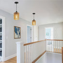 Axyaa Retro Bohemian Pendant Light for Kitchen Bedroom Staircase Chandelier