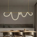 Axyaa Nordic Line LED Chandelier for Minimalist Home Decor