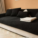 Axyaa Winter Short Plush Sofa Cushion: Non-slip Nordic Style Sitting Cushion