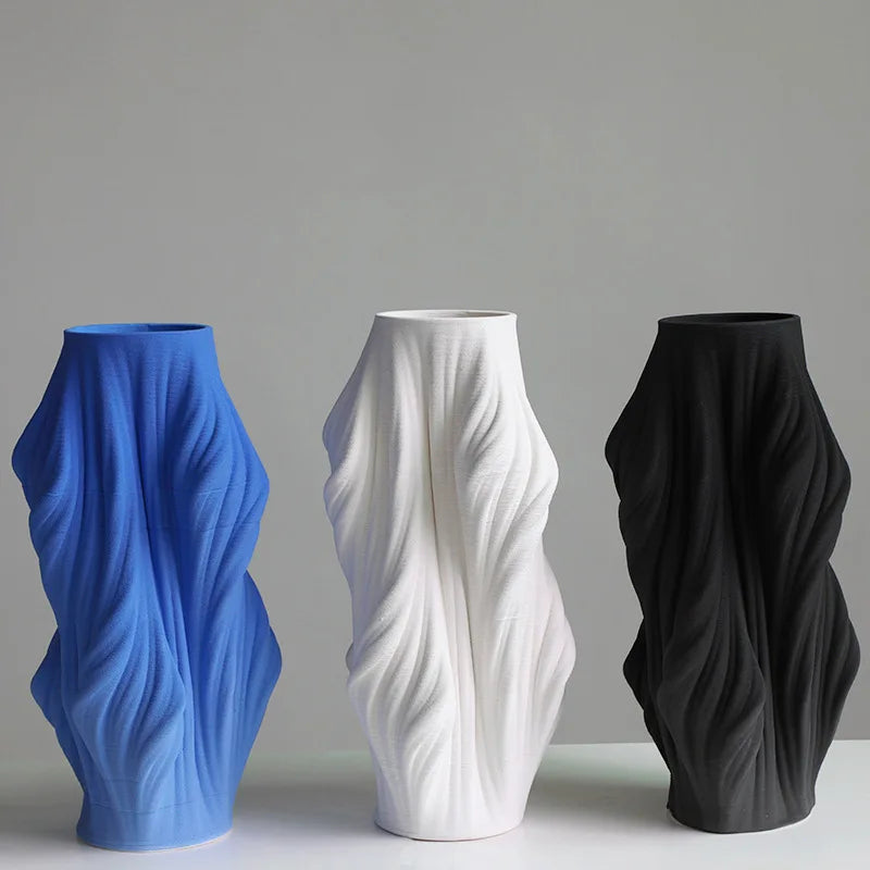 Axya Ceramic Floor Vase for Modern Home Decor