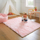 Axyaa Soft Shaggy Area Rug for Living Room and Bedroom Floor Decor