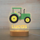 Axyaa Custom Name Children's Animal Night Light - Personalized Acrylic Lamp