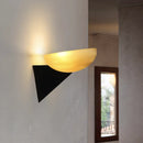 Nordic Glass Mirror Wall Lamp by Axyaa - Vintage Bauhaus Design Night Light