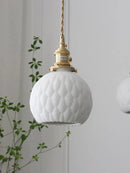 Axyaa Nordic Ceramic Pendant Lights for Restaurant and Bedside Chandelier