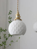 Axyaa Ceramic Pendant Lights for Restaurant Bedside Coffee Nordic Chandelier
