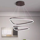 Axyaa LED Chandelier Pendant Lamp for Dining Room | Modern Hanging Ceiling Light