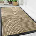 Axyaa Rubber Entrance Doormats: Non-slip Heavy Duty Outdoor Mats