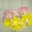 Axyaa Camellia Flower Lantern String Lights for Bedroom, Festival, and Courtyard Decor