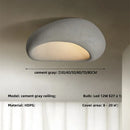 Axyaa Wabi Sabi LED Ceiling Light - Modern Nordic Lamp for Home Living Room