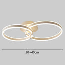 Axyaa Nordic LED Ceiling Light for Home Bedroom Living Room Indoor Decor