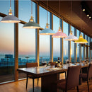 Nordic Iron LED Pendant Light for Bedroom, Colorful Chandelier by Axya