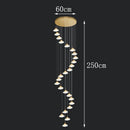 Axyaa Modern LED Chandeliers for Dining Room | Pendant Lights for Ceiling | Indoor Lighting