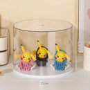 Acrylic Action Figure Display Stand for Axyaa - Transparent Storage Box