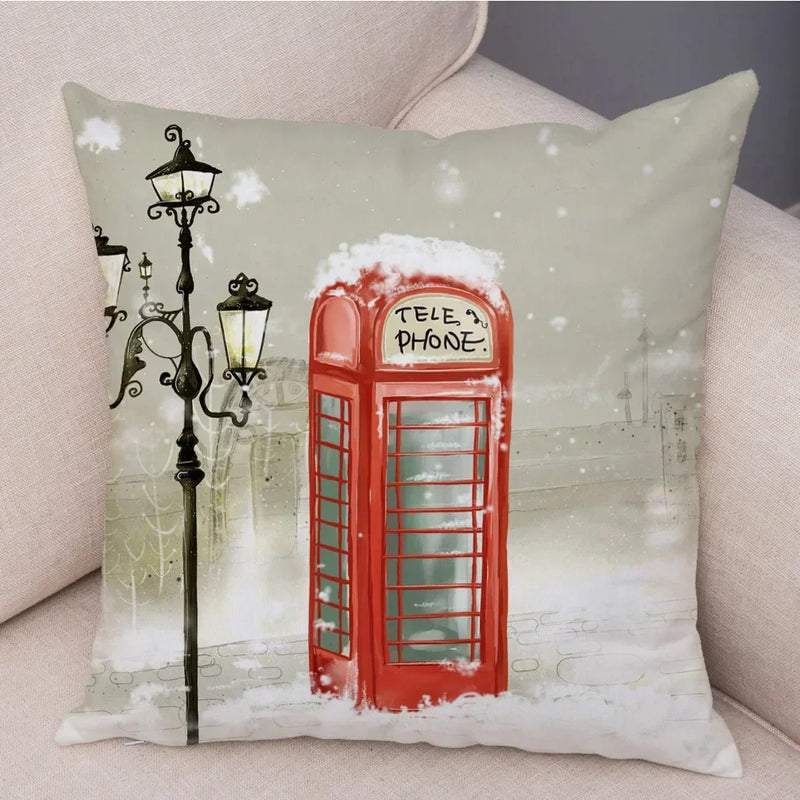Axyaa Cartoon Design Pillowcase for Children's Room, Sofa, Home Decoration 45*45cm