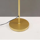 Axyaa Three-headed Iron Art Floor Lamp - Milk White Ball LED Lighting