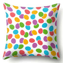 Axyaa Colorful Candy Flower Succulent Plants Printed Pillow Case for Couch Sofa Bed