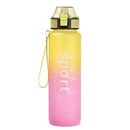Axyaa Gradient PC Water Bottle | Large Capacity | BPA-free | Portable for Sports & Fitness