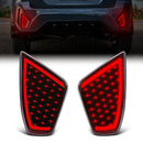Axyaa Rear Bumper Reflector Lights Subaru Crosstrek 2023 2024 2025 LED Brake Dynamic Turn Signal
