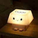 Axyaa LED Night Light Rechargeable Lamp for Bedroom Decor and Gifts