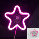 Axyaa Star Neon Car Window Lights: Glow Atmosphere & Party Supplies