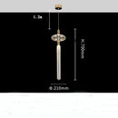 Axyaa Snow Glass Chandelier Pendant Light for Living Room, Bedroom, Staircase