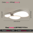 Axyaa LED Cloud Ceiling Light: Modern, Simple, Personality-Splicing Design for Living Room, Bedroom, Restaurant