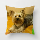 Axyaa Cute Dog Print Pillow Case for Bedroom Sofa Car Decor