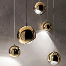 Axyaa Spider Pendant Lamp LED Gold Chrome Ball Light