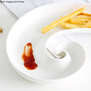 Axya Dim Sum Plate Nut Fruit Dinner Bone Creative Christmas Dessert Tray