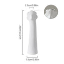 Axyaa Ceramic Vase Figurine White Flowerpot Home Decor