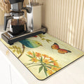 Axyaa Birds Printed Kitchen Coasters Set