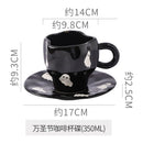 Axyaa Halloween Hand Holding Cute American Ceramic Mug