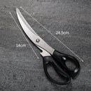 Axyaa Stainless Steel Long Handle Food Tongs - Korean Style, Multifunctional, Barbecue Clip