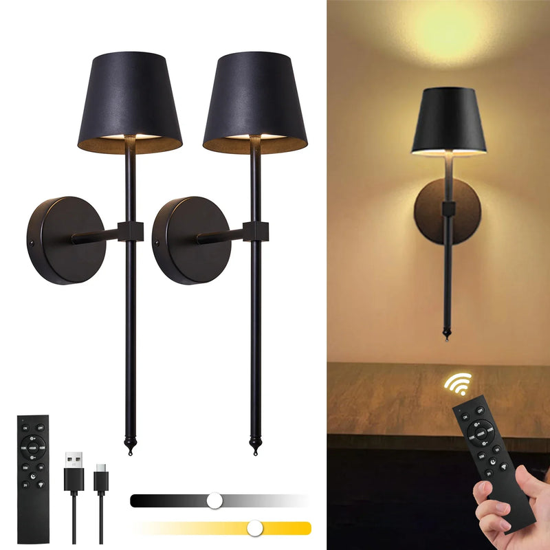 Axyaa RGB LED Wall Lamp 1200mA 40*16cm Portable Interior Luminaire for Bedroom & Hallway