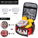 Axyaa Minnie Mouse Lunch Bag Insulated Cooler Thermal Bento Box School Office